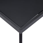 Spisebord Svart 140X70X75 Cm Herdet Glass
