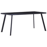 Spisebord Svart 180X90X75 Cm Herdet Glass