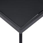 Spisebord Svart 180X90X75 Cm Herdet Glass