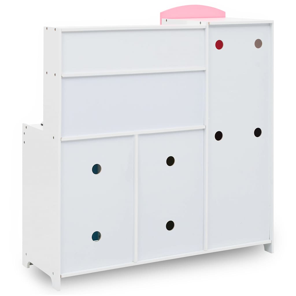 Lekekjøkken For Barn Mdf 80X30X85 Cm Flerfarget