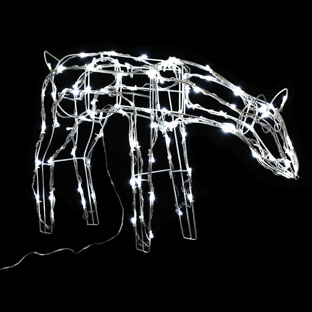 Julelys Dekorasjon Reinsdyr 3 Deler 229 Leds
