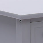 Sidebord Grå 40X40X40 Cm Keisertre