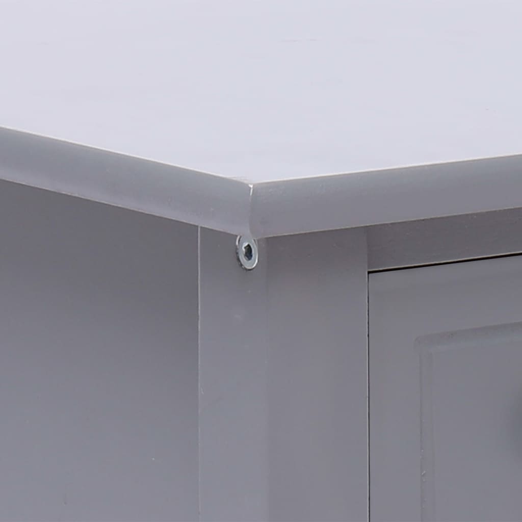 Sidebord Grå 40X40X40 Cm Keisertre