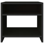Nattbord 2 Stk Svart 40X30X40 Cm Konstruert Tre