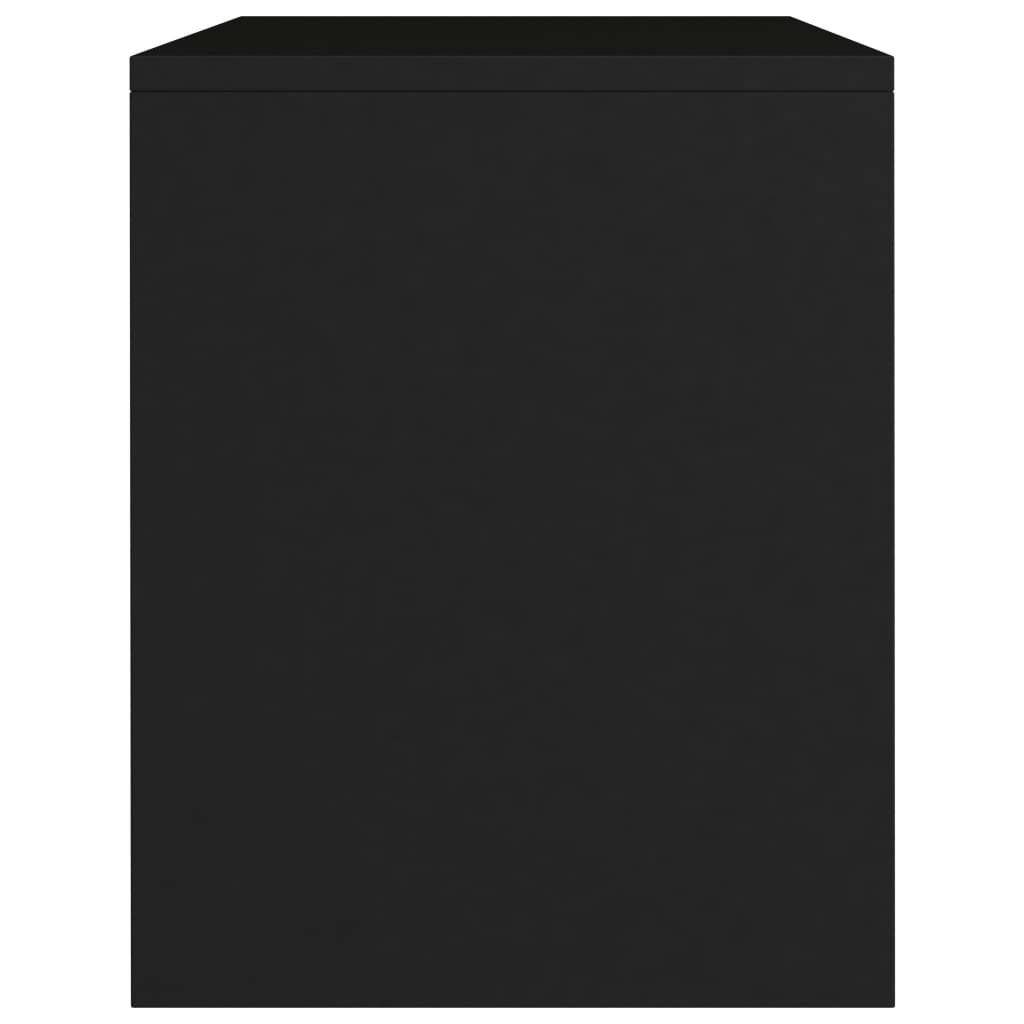 Nattbord 2 Stk Svart 40X30X40 Cm Konstruert Tre