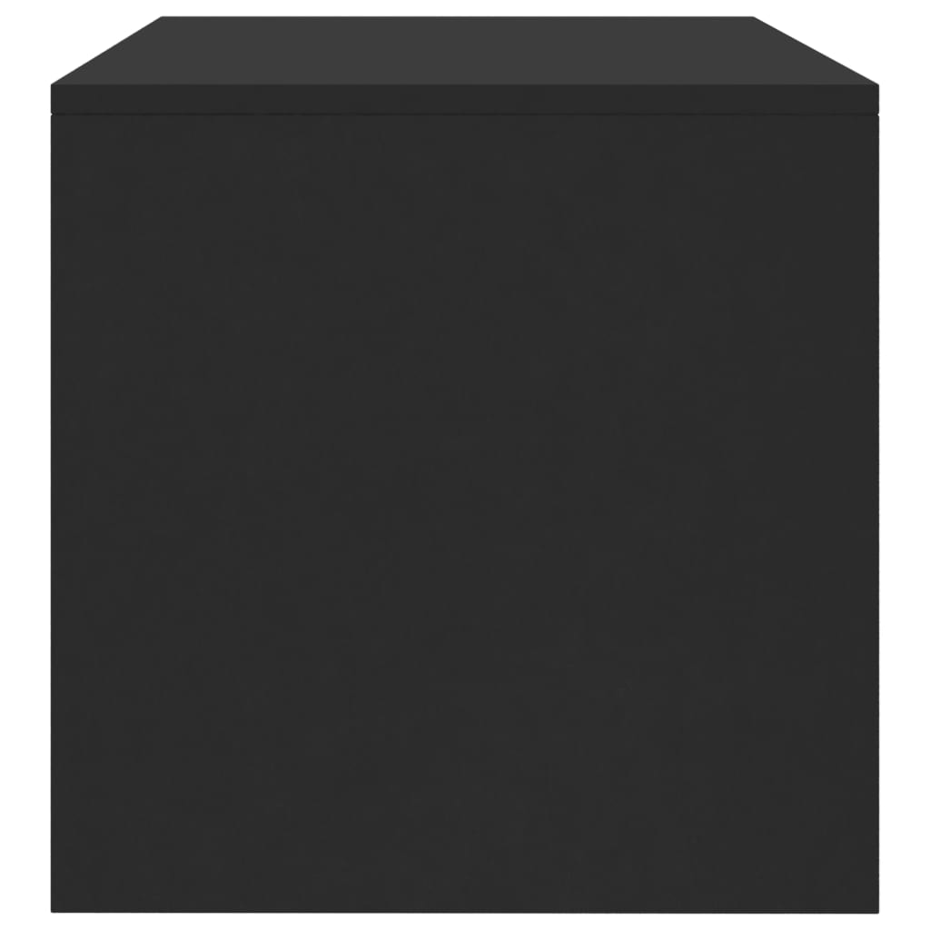 Tv-Benk Svart 120X40X40 Cm Konstruert Tre
