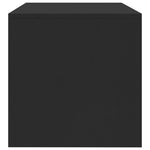 Tv-Benk Svart 120X40X40 Cm Konstruert Tre