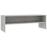 Tv-Benk Betonggrå 120X40X40 Cm Konstruert Tre