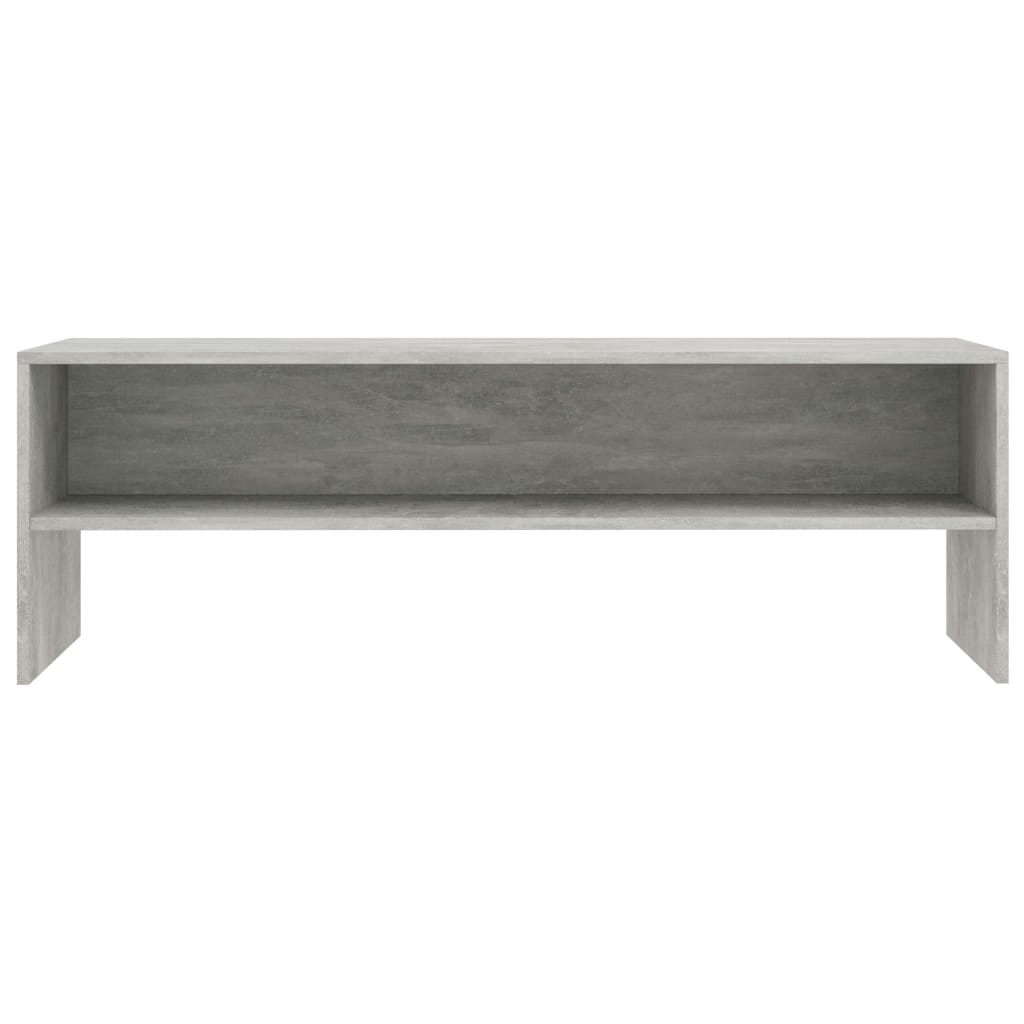 Tv-Benk Betonggrå 120X40X40 Cm Konstruert Tre