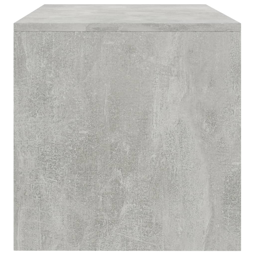 Tv-Benk Betonggrå 120X40X40 Cm Konstruert Tre