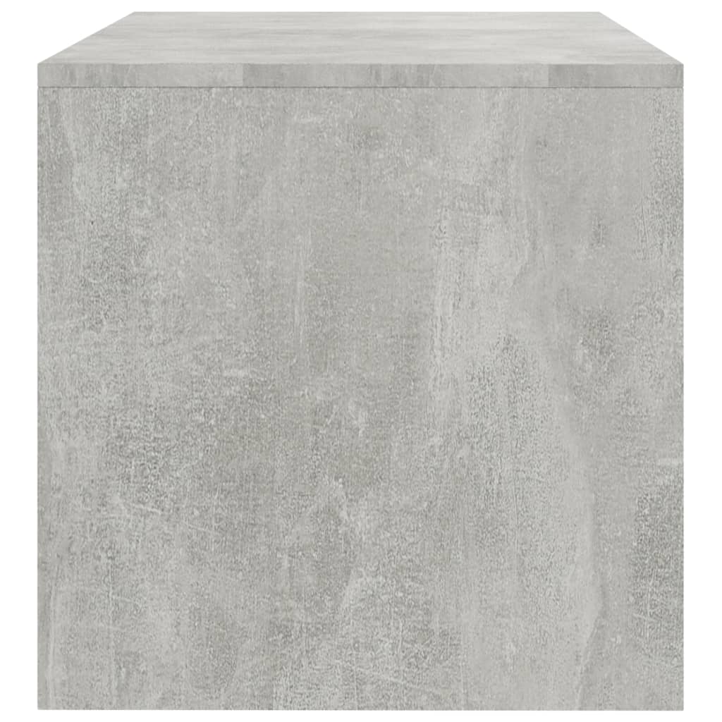 Tv-Benk Betonggrå 100X40X40 Cm Konstruert Tre