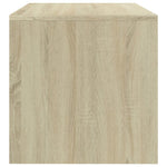 Tv-Benk Sonoma Eik 80X40X40 Cm Konstruert Tre