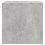 Tv-Benk Betonggrå 80X40X40 Cm Konstruert Tre