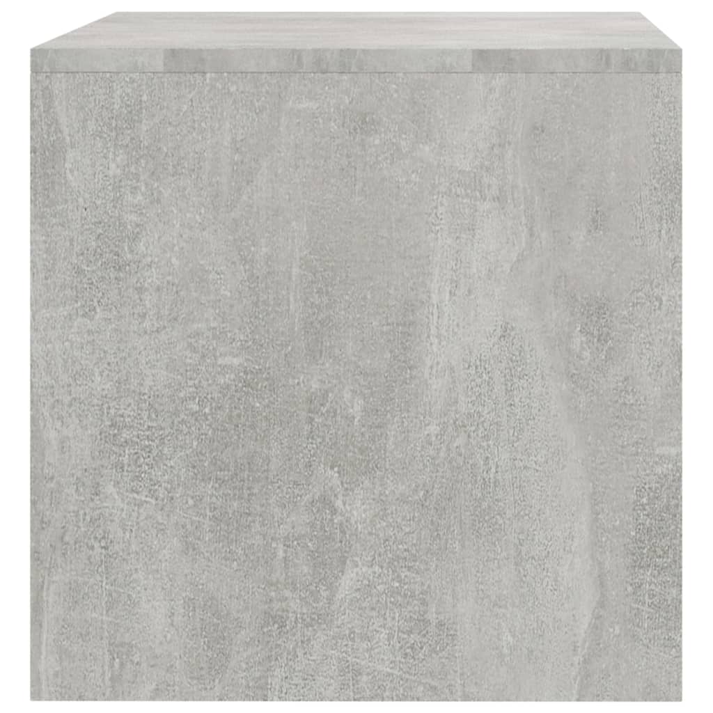 Tv-Benk Betonggrå 80X40X40 Cm Konstruert Tre