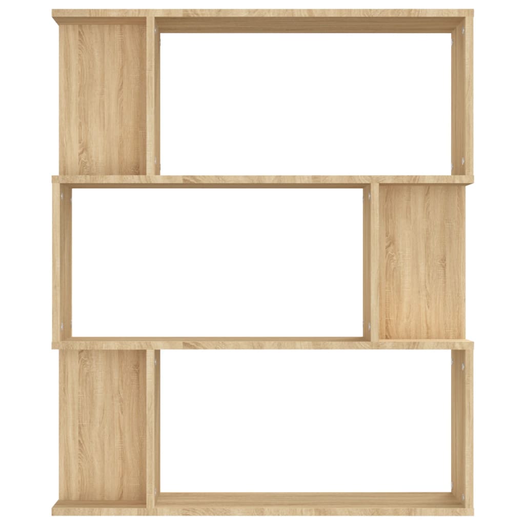 Bokhylle/Romdeler Sonoma Eik 80X24X96 Cm Konstruert Tre