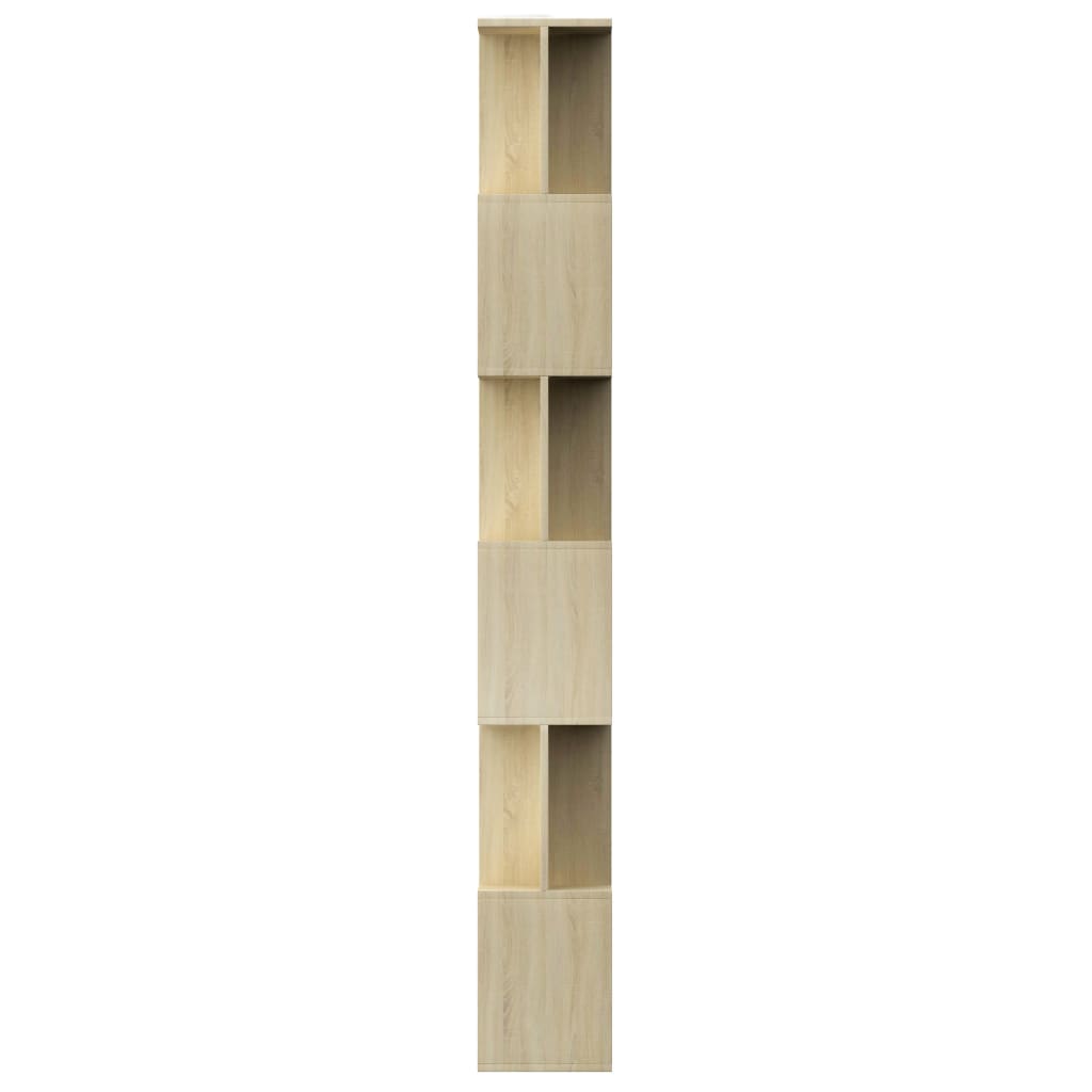 Bokhylle/Romdeler Sonoma Eik 80X24X192 Cm Konstruert Tre