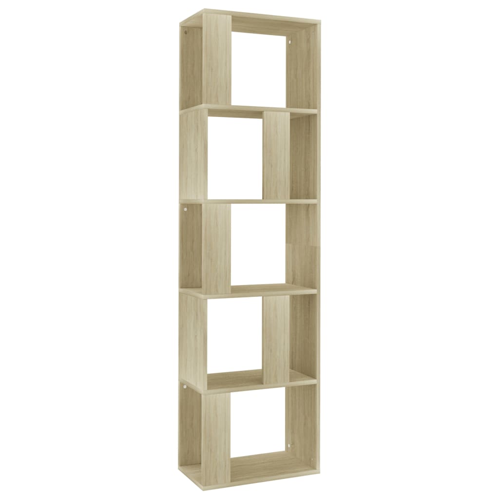 Bokhylle/Romdeler Sonoma Eik 45X24X159 Cm Konstruert Tre