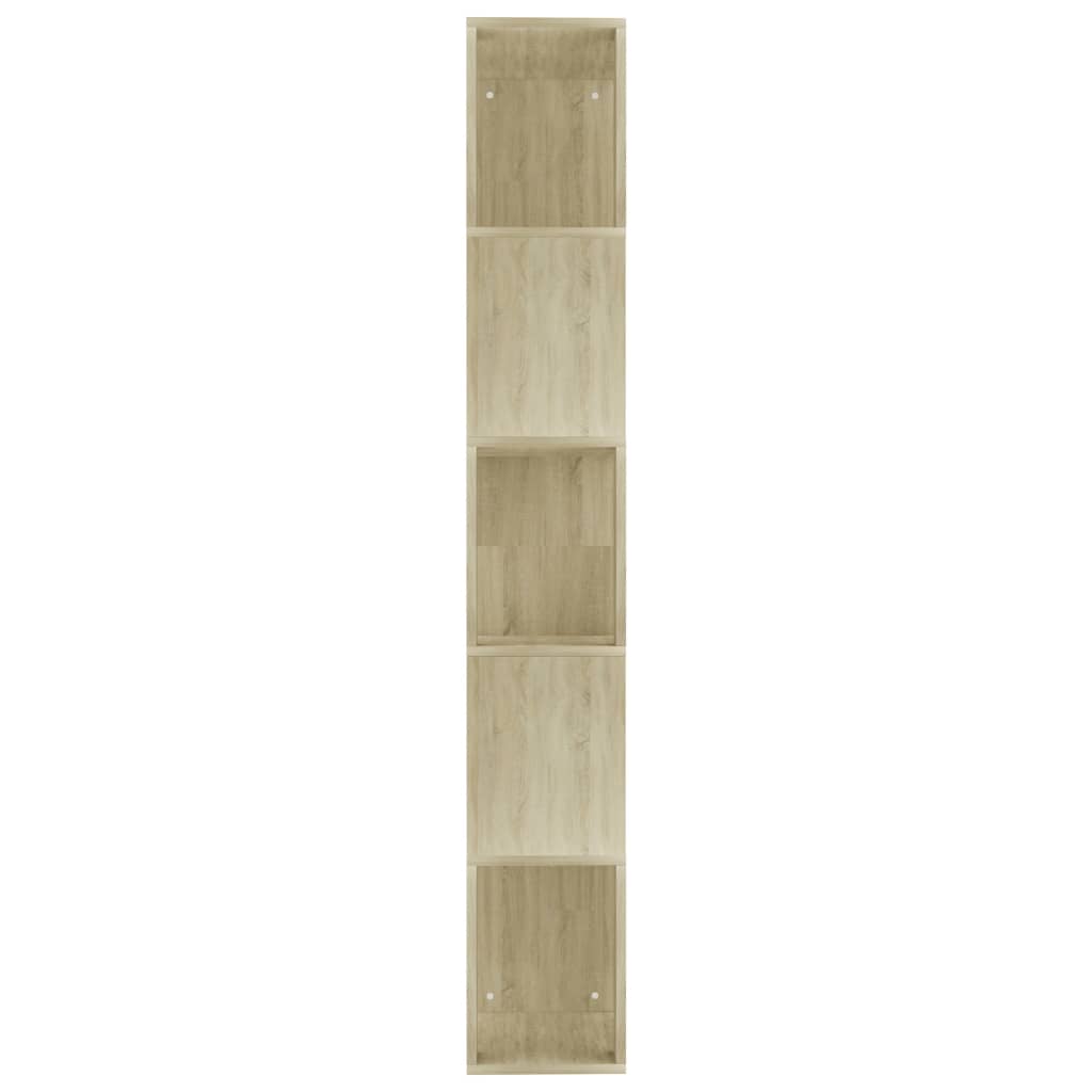 Bokhylle/Romdeler Sonoma Eik 45X24X159 Cm Konstruert Tre