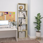 Bokhylle/Romdeler Sonoma Eik 45X24X159 Cm Konstruert Tre
