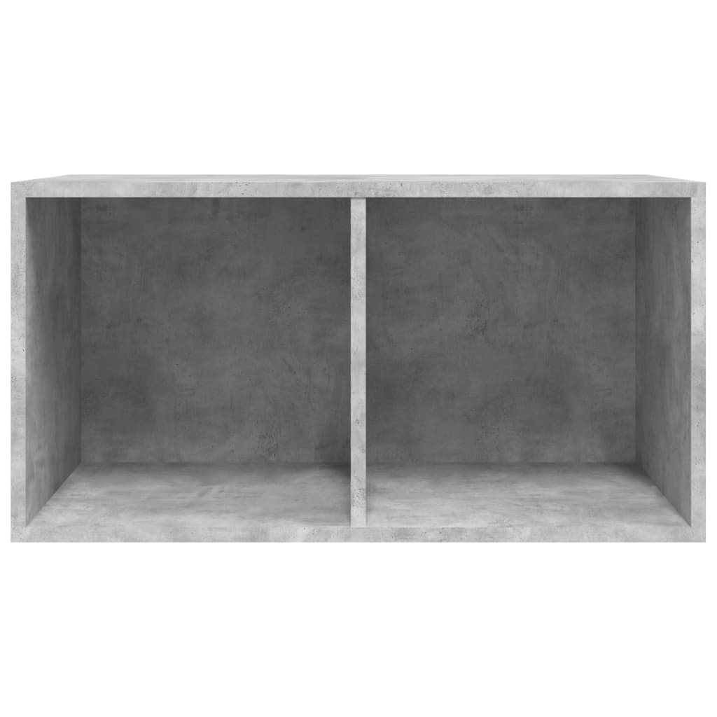Oppbevaringsboks Lp Betonggrå 71X34X36 Cm Konstruert Tre