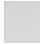 Bokhylle/Tv-Benk Hvit 36X30X114 Cm Konstruert Tre
