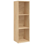 Bokhylle/Tv-Benk Sonoma Eik 36X30X114 Cm Konstruert Tre