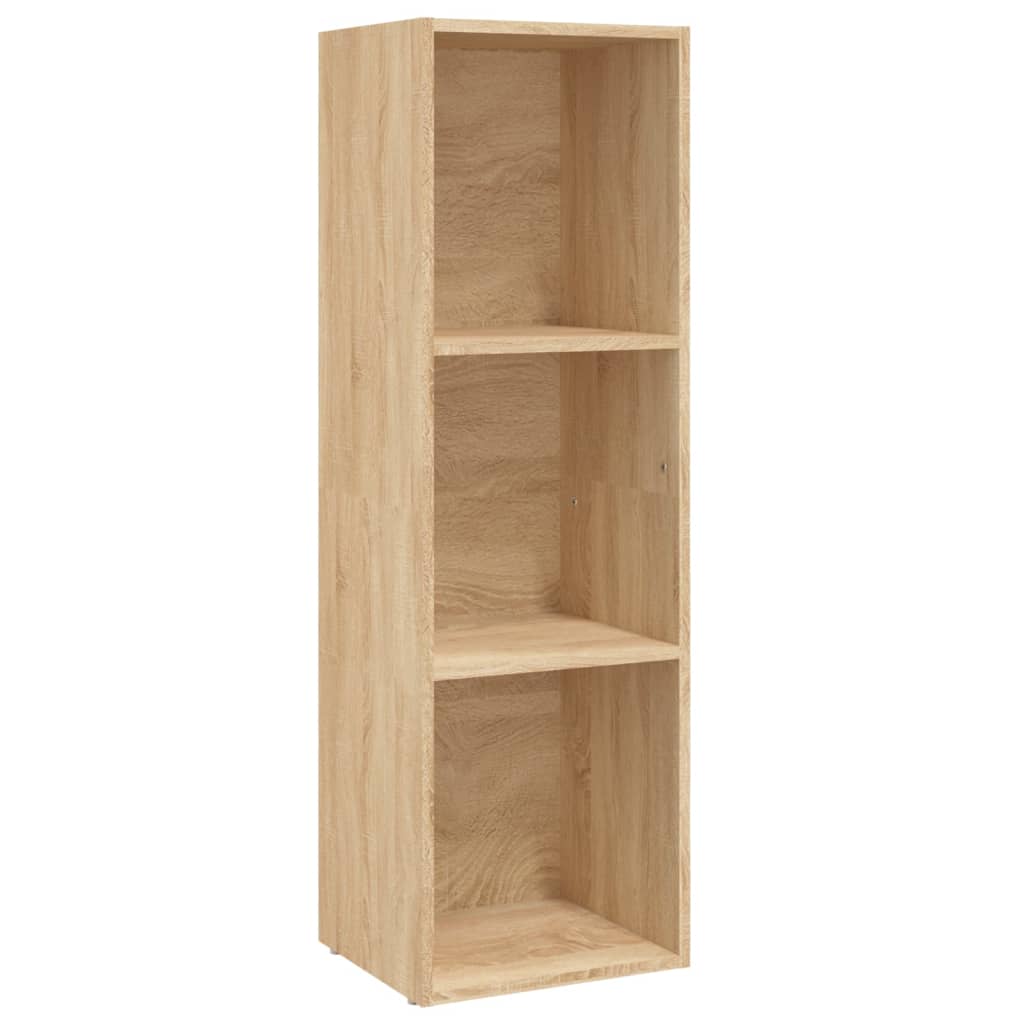 Bokhylle/Tv-Benk Sonoma Eik 36X30X114 Cm Konstruert Tre