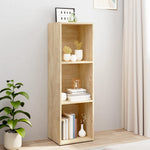 Bokhylle/Tv-Benk Sonoma Eik 36X30X114 Cm Konstruert Tre
