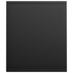 Bokhylle/Tv-Benk Svart 36X30X143 Cm Konstruert Tre