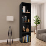 Bokhylle/Tv-Benk Svart 36X30X143 Cm Konstruert Tre