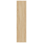 Bokhylle/Skjenk Sonoma Eik 66X30X130 Cm Konstruert Tre