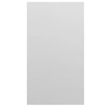 Bokhylle/Skjenk Hvit 50X25X80 Cm Konstruert Tre