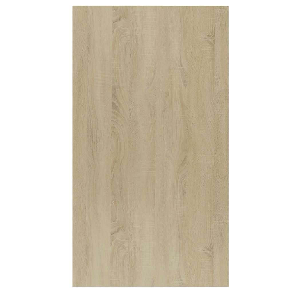 Bokhylle/Skjenk Sonoma Eik 50X25X80 Cm Konstruert Tre