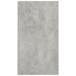 Bokhylle/Skjenk Betonggrå 50X25X80 Cm Konstruert Tre