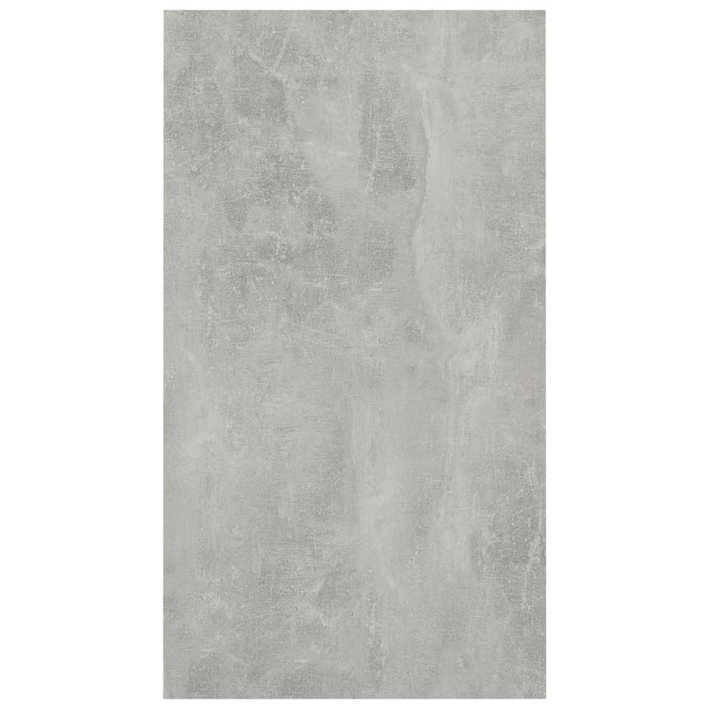 Bokhylle/Skjenk Betonggrå 50X25X80 Cm Konstruert Tre