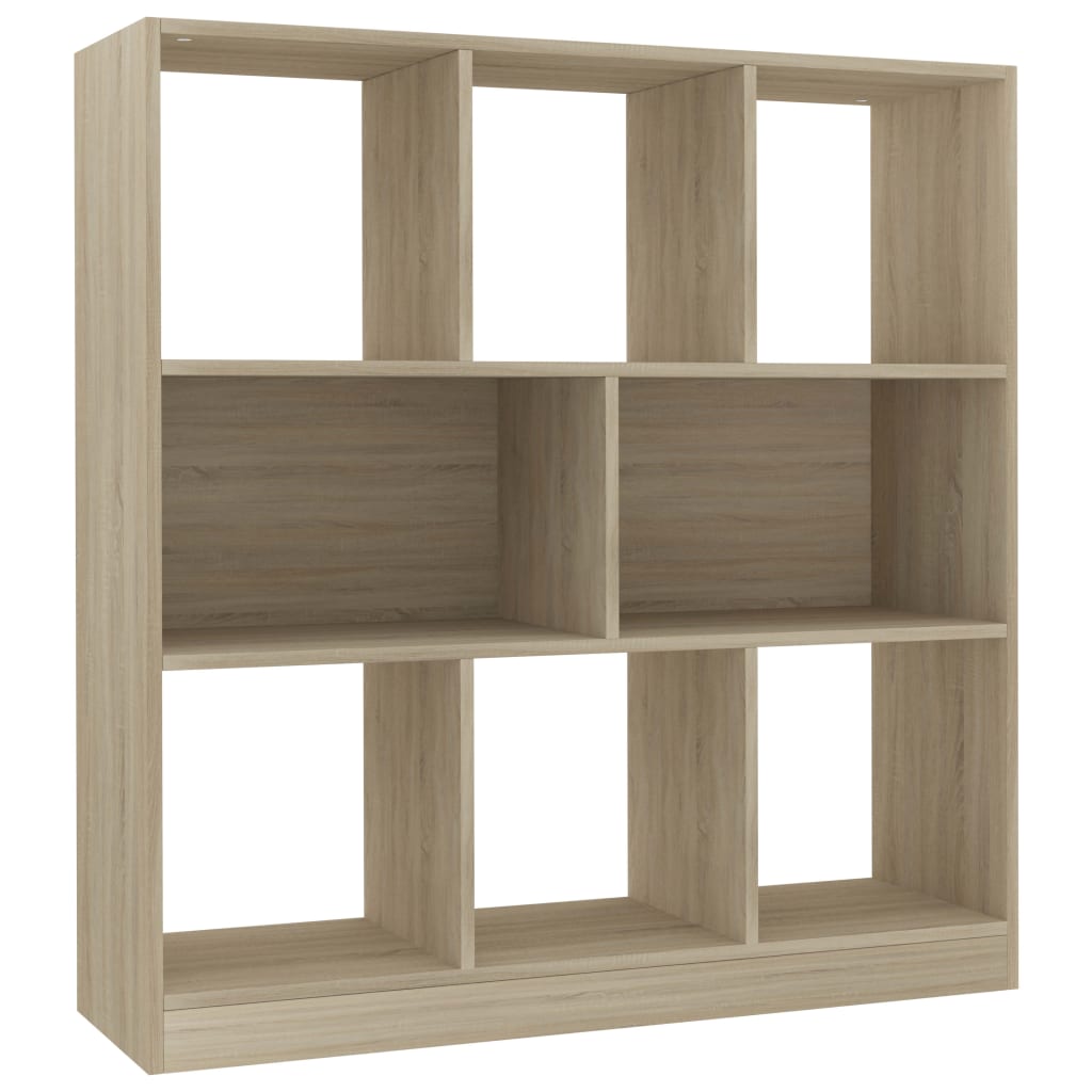 Bokhylle Sonoma Eik 97,5X29,5X100 Cm Konstruert Tre