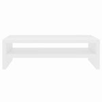 Skjermstativ Hvit 42X24X13 Cm Konstruert Tre