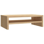 Skjermstativ Sonoma Eik 42X24X13 Cm Konstruert Tre