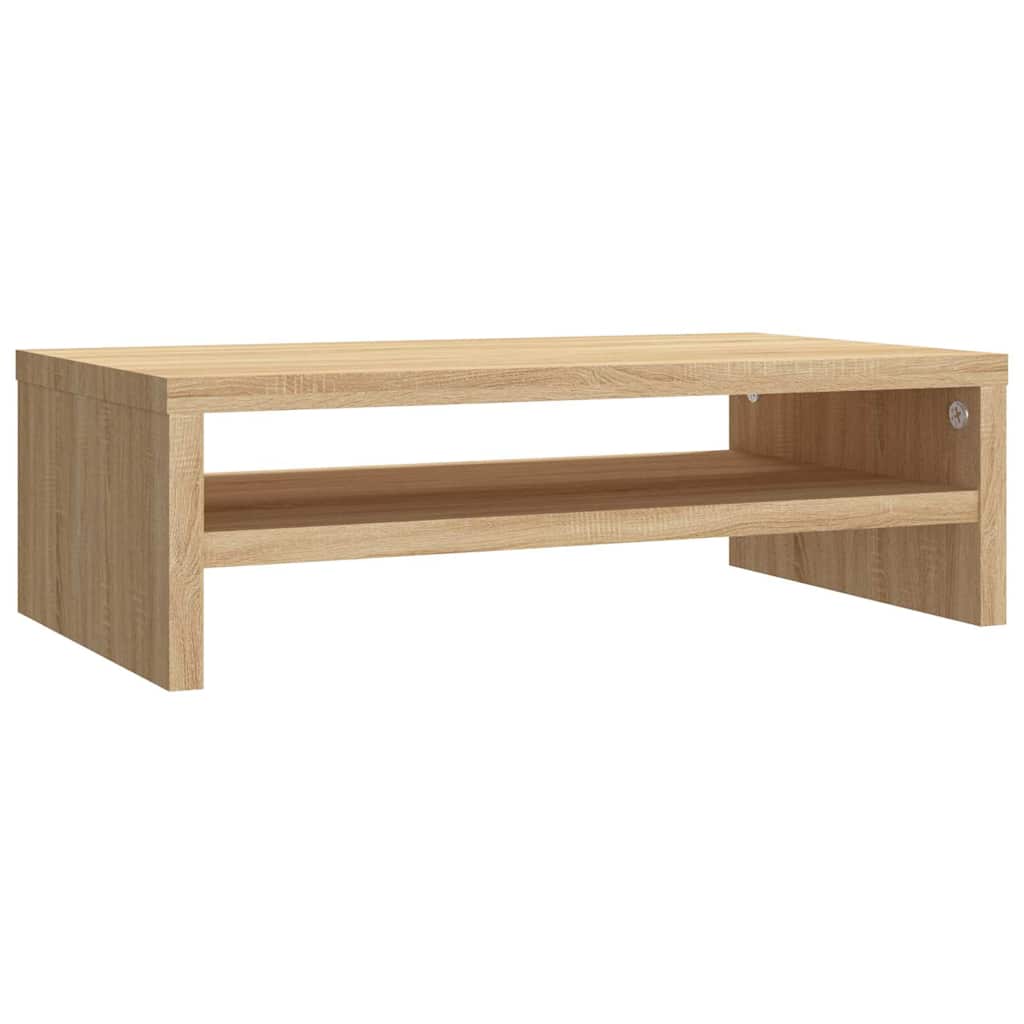 Skjermstativ Sonoma Eik 42X24X13 Cm Konstruert Tre