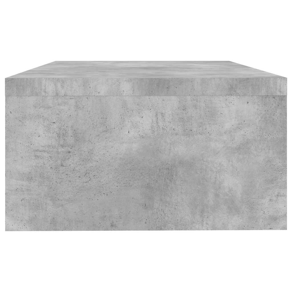 Skjermstativ Betonggrå 42X24X13 Cm Konstruert Tre
