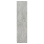 Garderobe Betonggrå 50X50X200 Cm Konstruert Tre