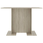 Spisebord Sonoma Eik 110X60X75 Cm Konstruert Tre