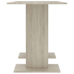 Spisebord Sonoma Eik 110X60X75 Cm Konstruert Tre
