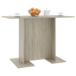 Spisebord Sonoma Eik 110X60X75 Cm Konstruert Tre