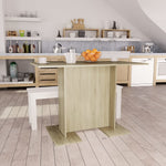 Spisebord Sonoma Eik 110X60X75 Cm Konstruert Tre