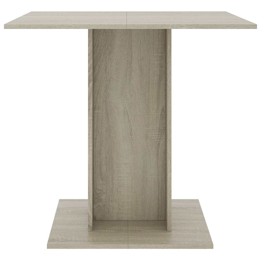 Spisebord Sonoma Eik 80X80X75 Cm Sponplate