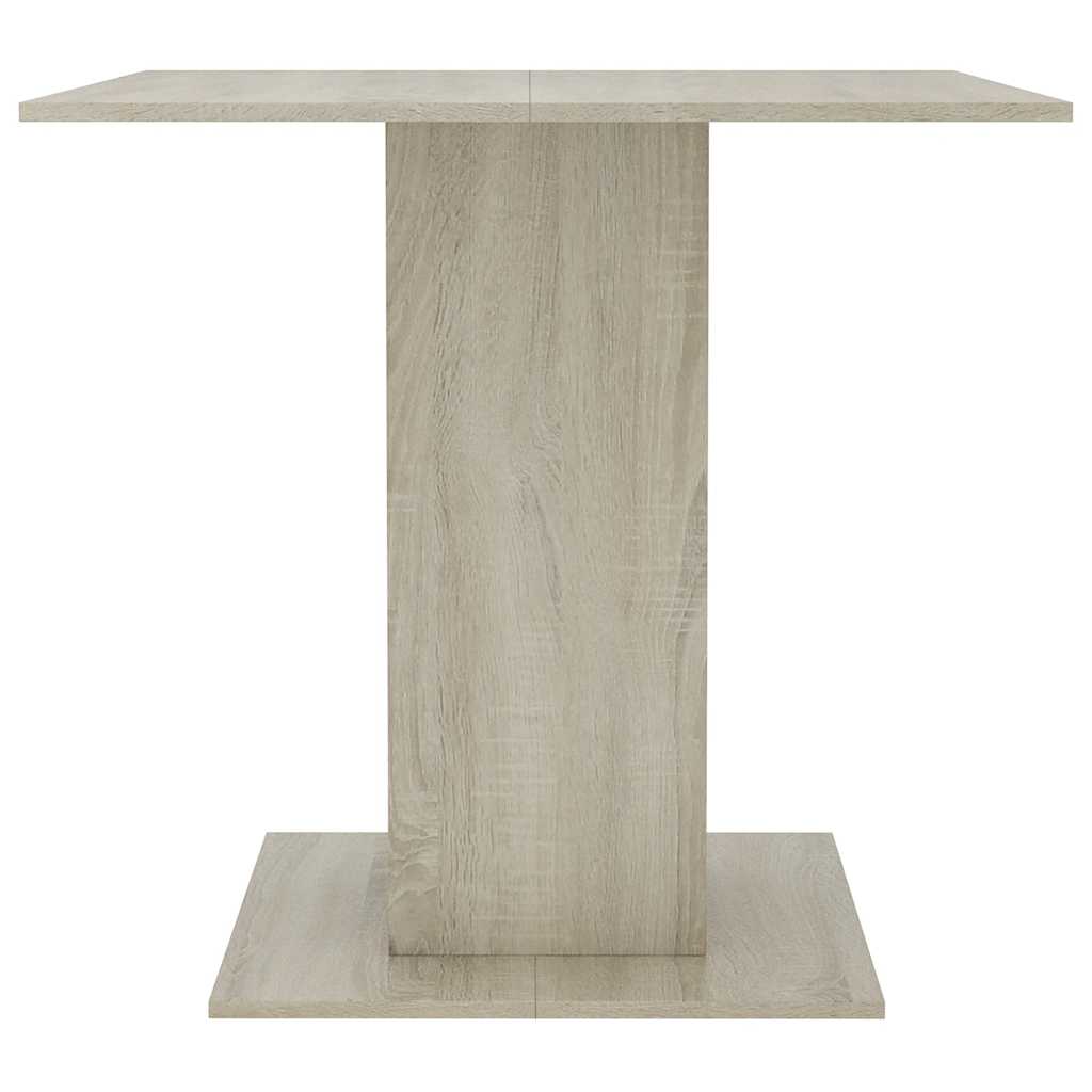 Spisebord Sonoma Eik 80X80X75 Cm Sponplate