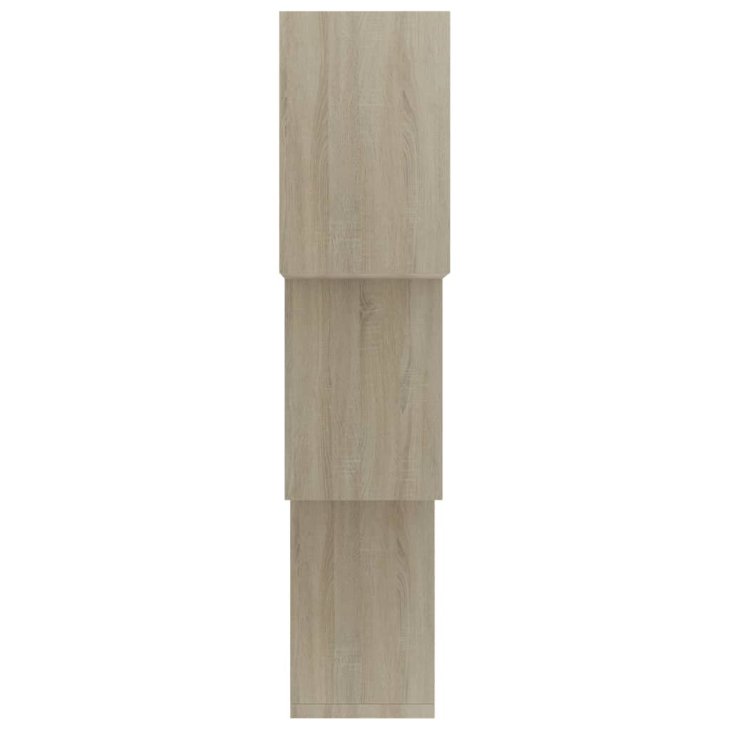 Vegghyller Kubeformet Sonoma Eik 68X15X68 Cm Sponplate