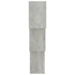 Vegghyller Kubeformet Betonggrå 68X15X68 Cm Konstruert Tre