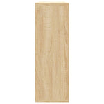 Vegghyller Sonoma Eik 104X20X58,5 Cm Konstruert Tre